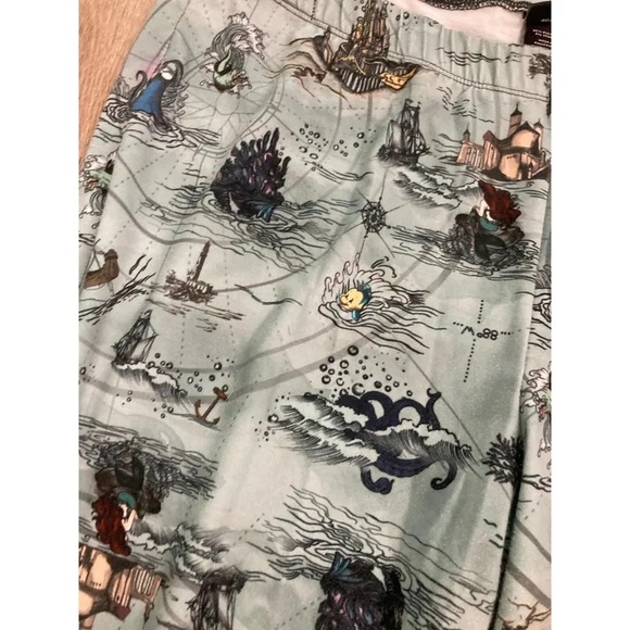 Disney Nautical Map Print Lounge Pants 4XL - Picture 8 of 10